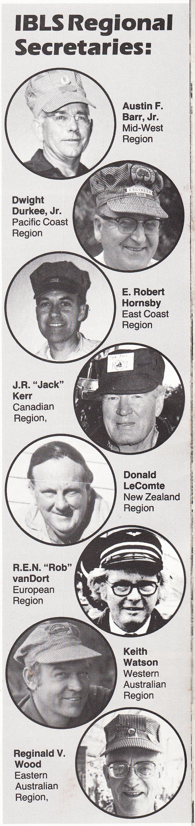 The IBLS Secretaries as of February 1984