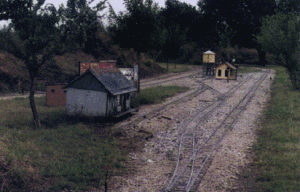 Grizzly Flats (front) and Maddox Junction (back) circa 2002, Annetta Valley &Western Railroad.