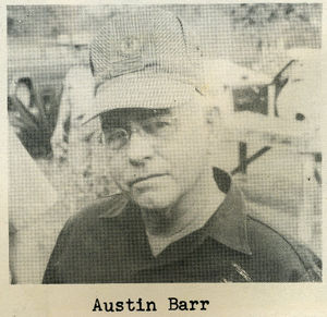 Austin Barr, from Florida Live Steamers Yearbook 1975. Photo by Bill Koster.