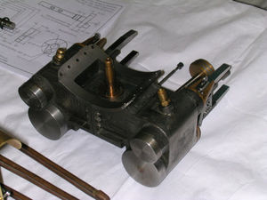 Don Carr - 3/4" scale Hoffman Hudson cylinders - October, 2003.