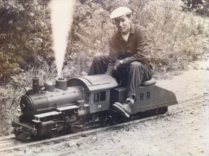 Here is a young Dick Thomas at the old GGLS track--Redwood Regional Park--Oakland, CA.