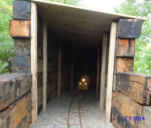 The completed tunnel